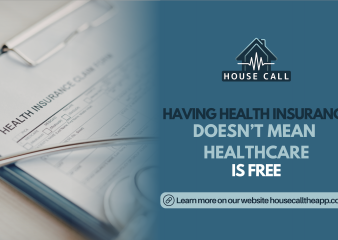 Graphic of healthcare paper related to insurance and information about healthcare insurance industry